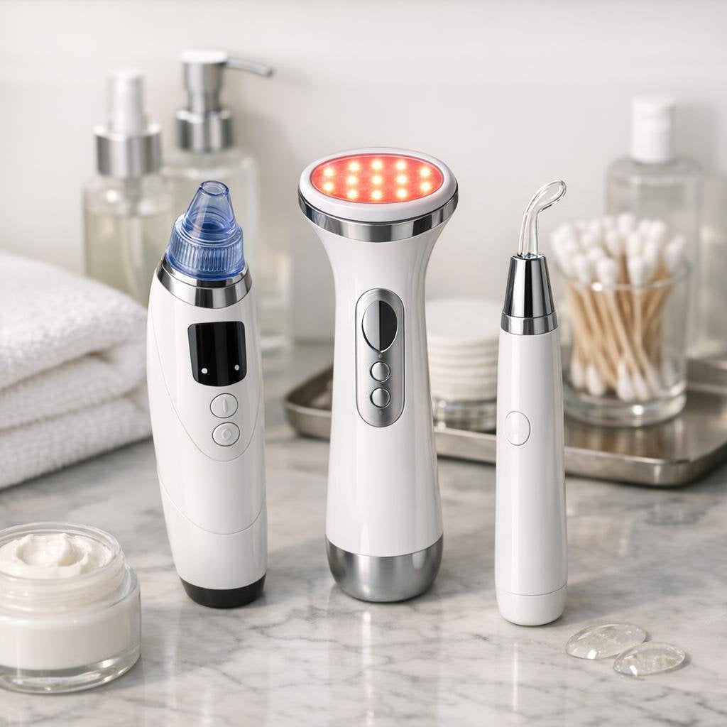 Acne clearing devices for smoother-looking, clearer skin