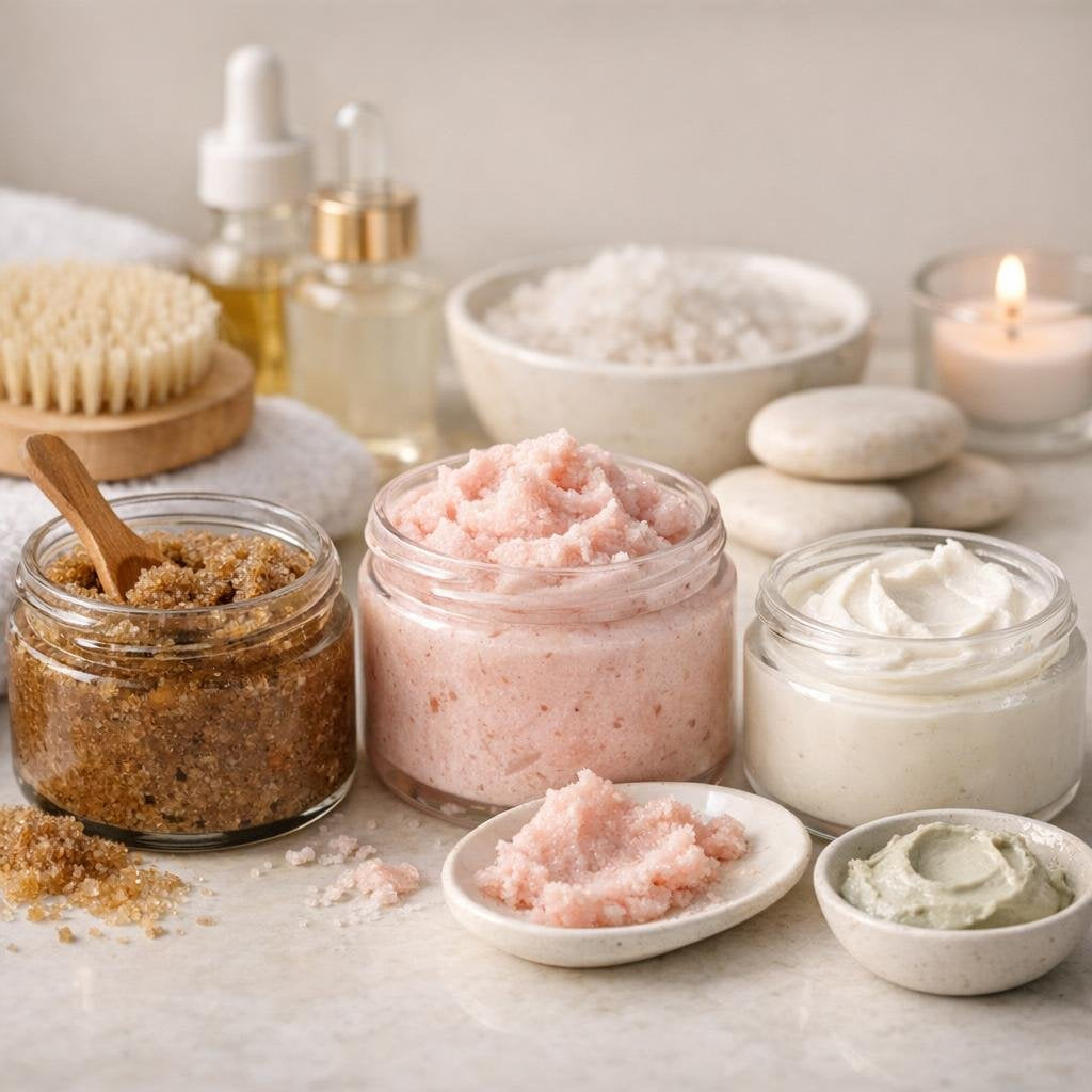 Body scrubs and treatments for smooth, radiant skin