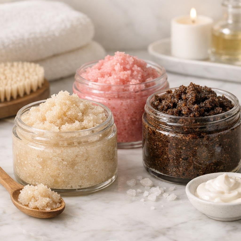 Bellavia exfoliating body scrubs for smoother-looking skin