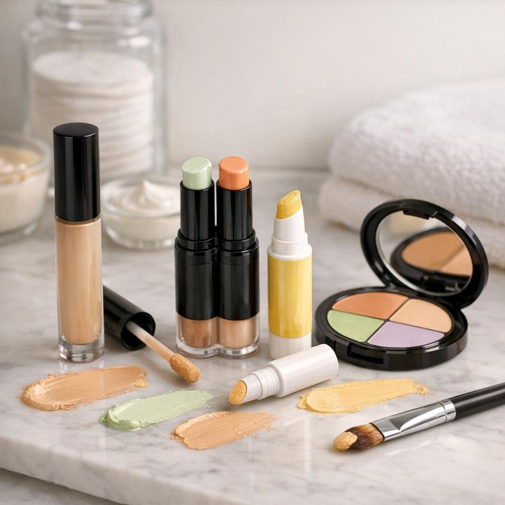 Concealers and neutralizers for natural coverage correction