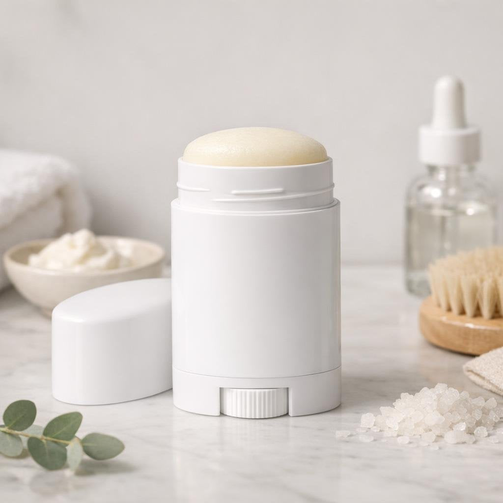 Assorted deodorant sticks and sprays for daily freshness