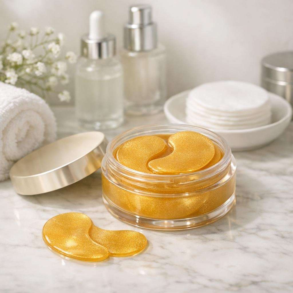 Hydrating eye masks to de-puff and brighten under-eyes