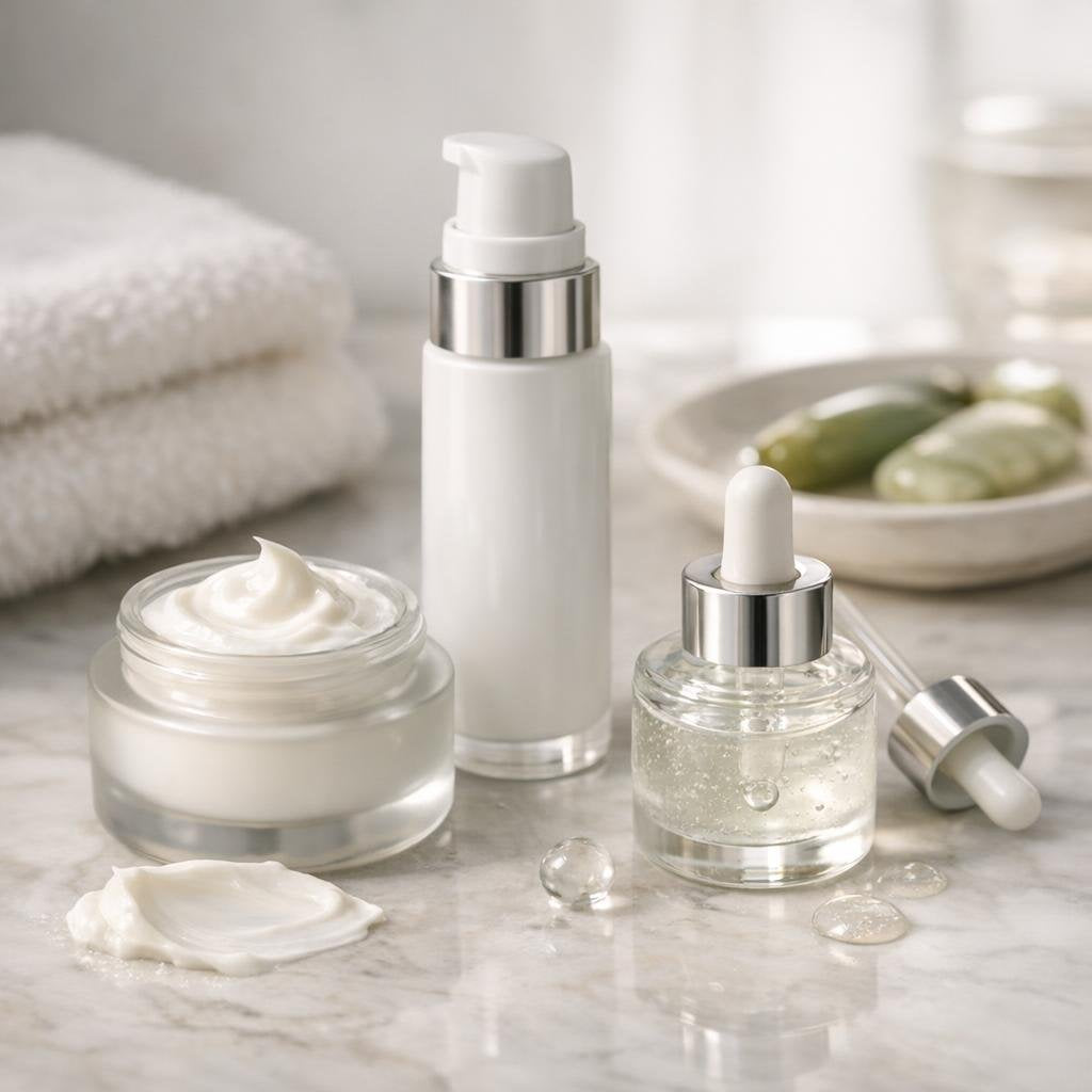 Eye treatment creams for hydration and smoother eye contour