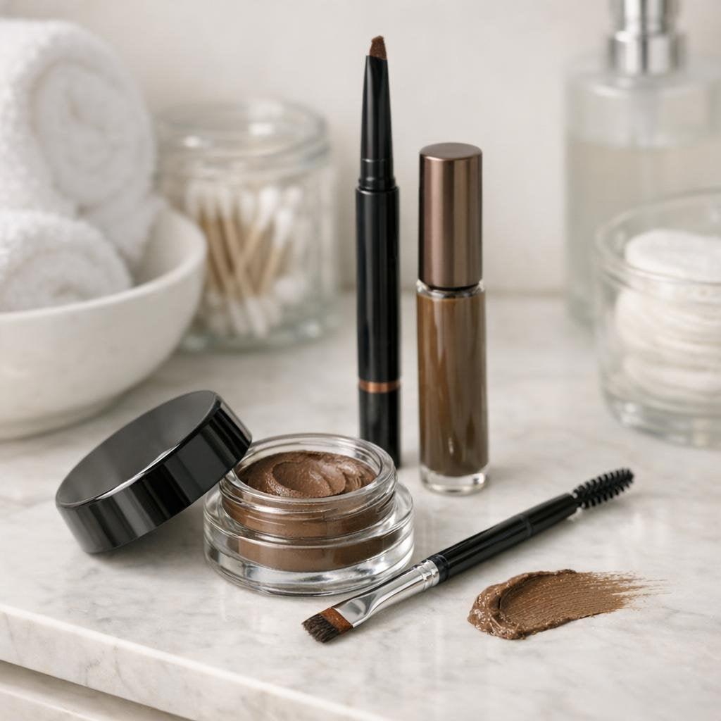 Eyebrow color shades for defined, natural-looking brows