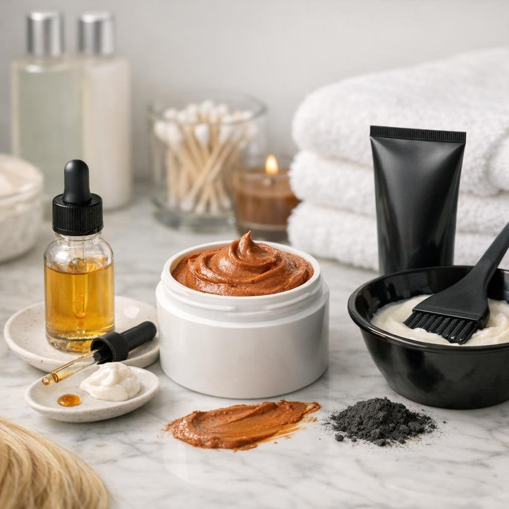 Hair color additives and fillers for even, consistent tone