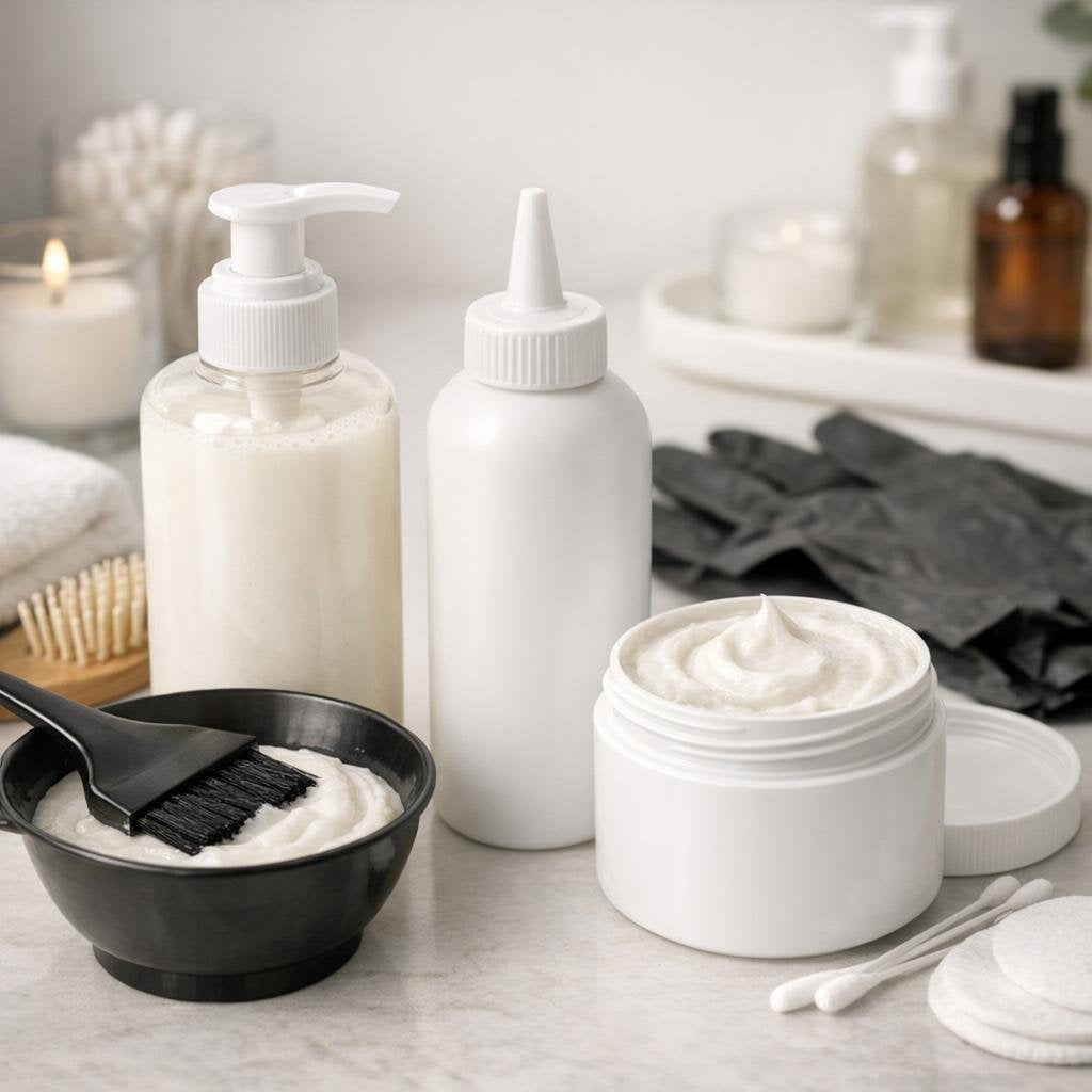 Hair colour remover products for correcting unwanted dye