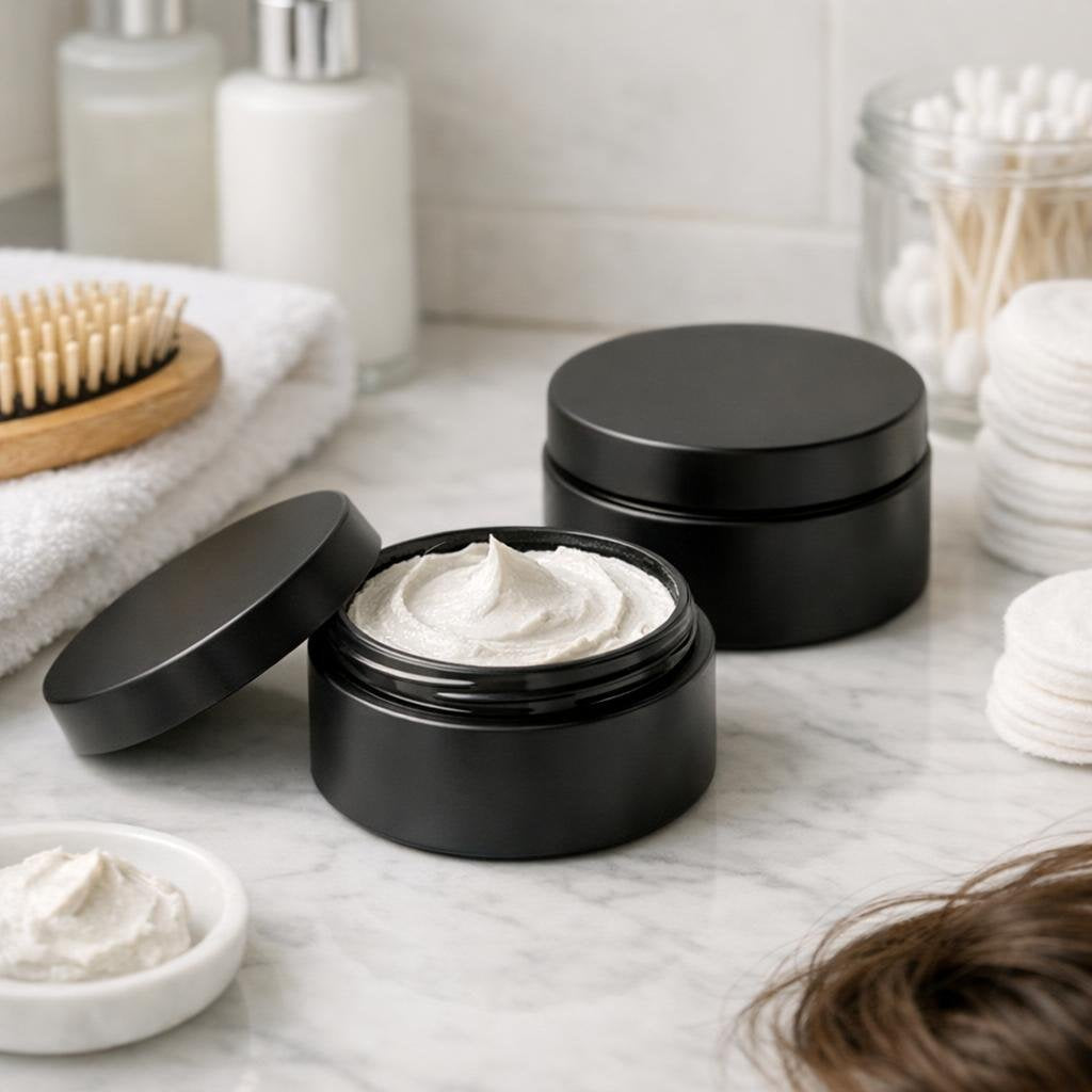 Hair styling putty for matte texture and flexible hold
