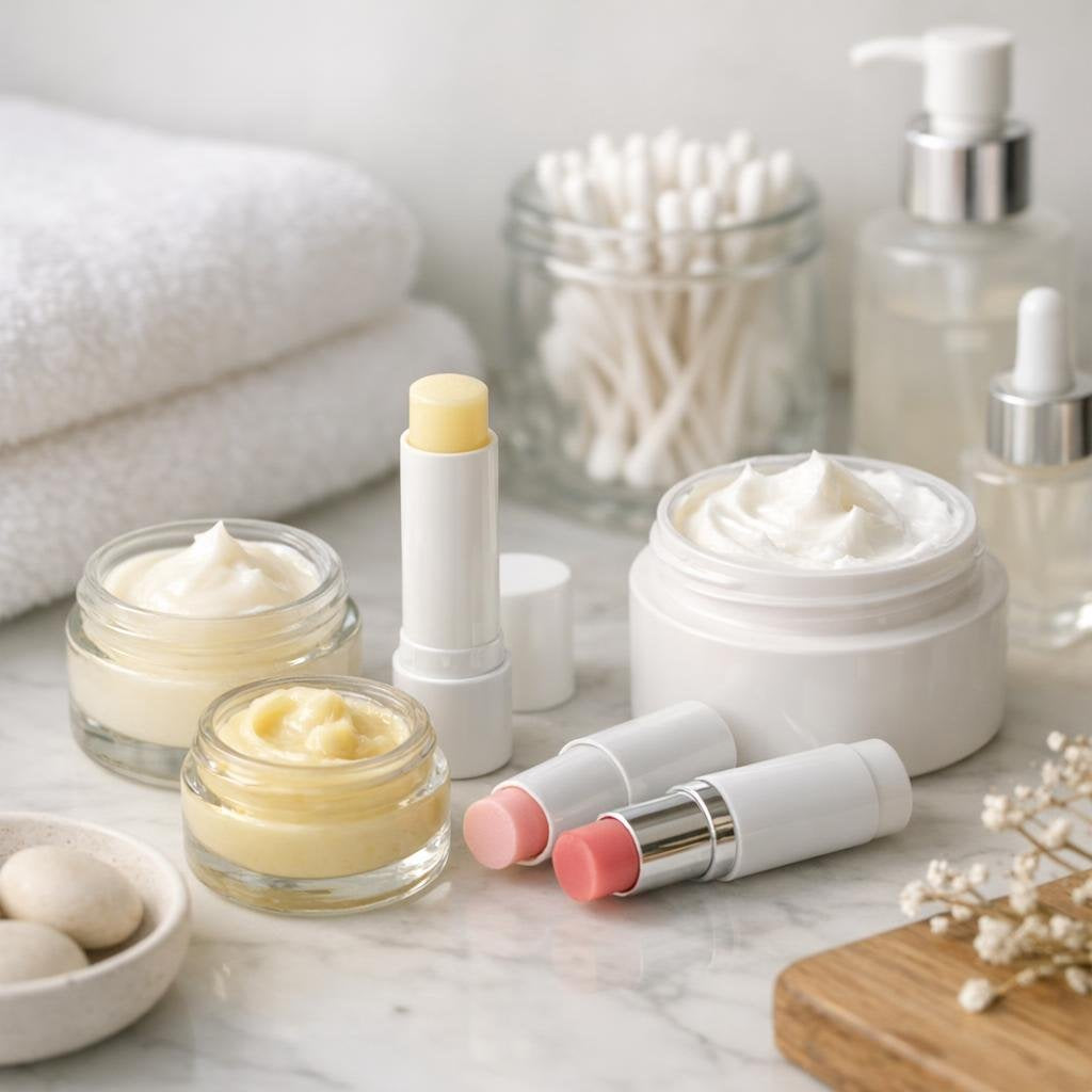 Lip balms and moisturizers for smooth daily comfort