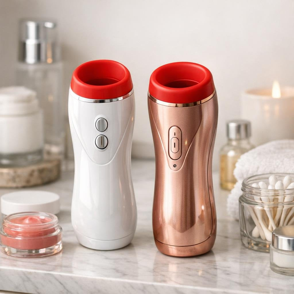 Lip plumping device for smooth lip prep routine