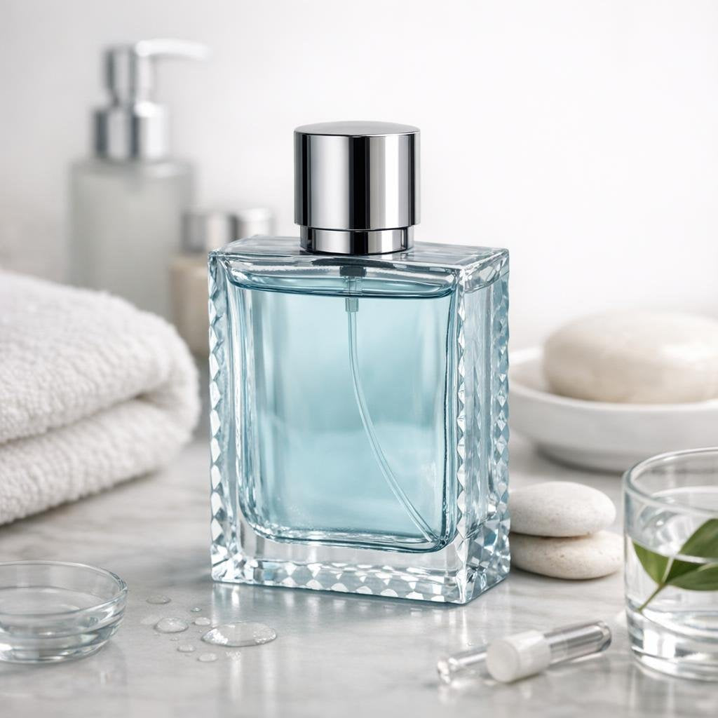 Men’s Eau Fraîche bottles with citrus and herbal notes