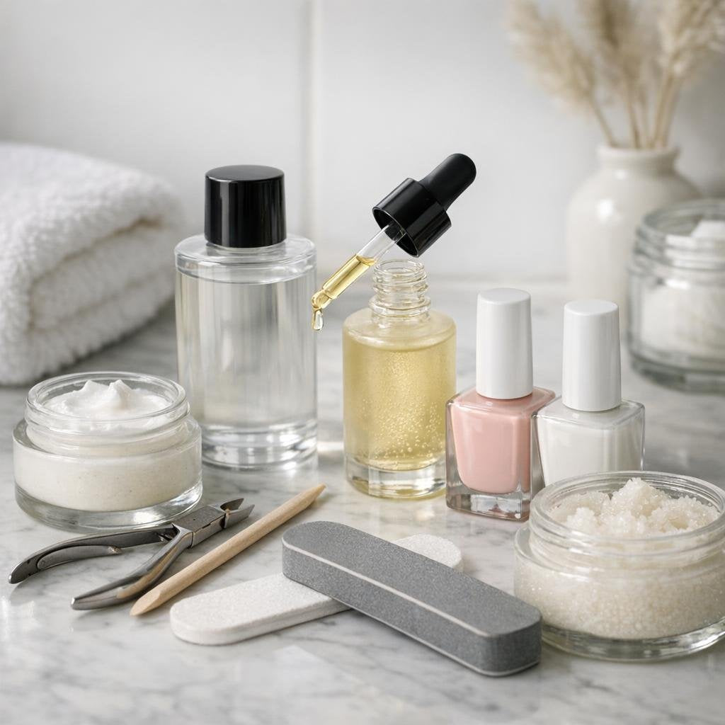 Nail care tools with cuticle care and remover