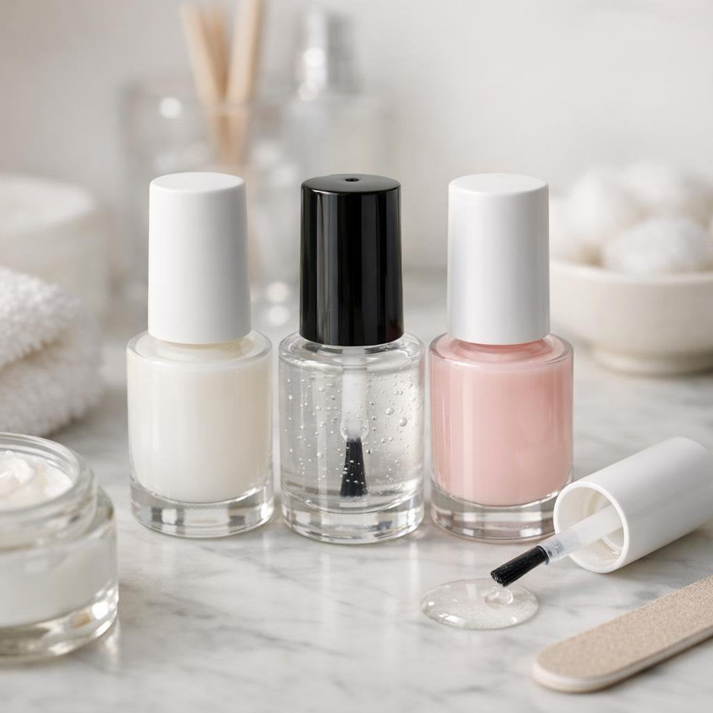 Nail strengtheners and repair treatments for natural nails
