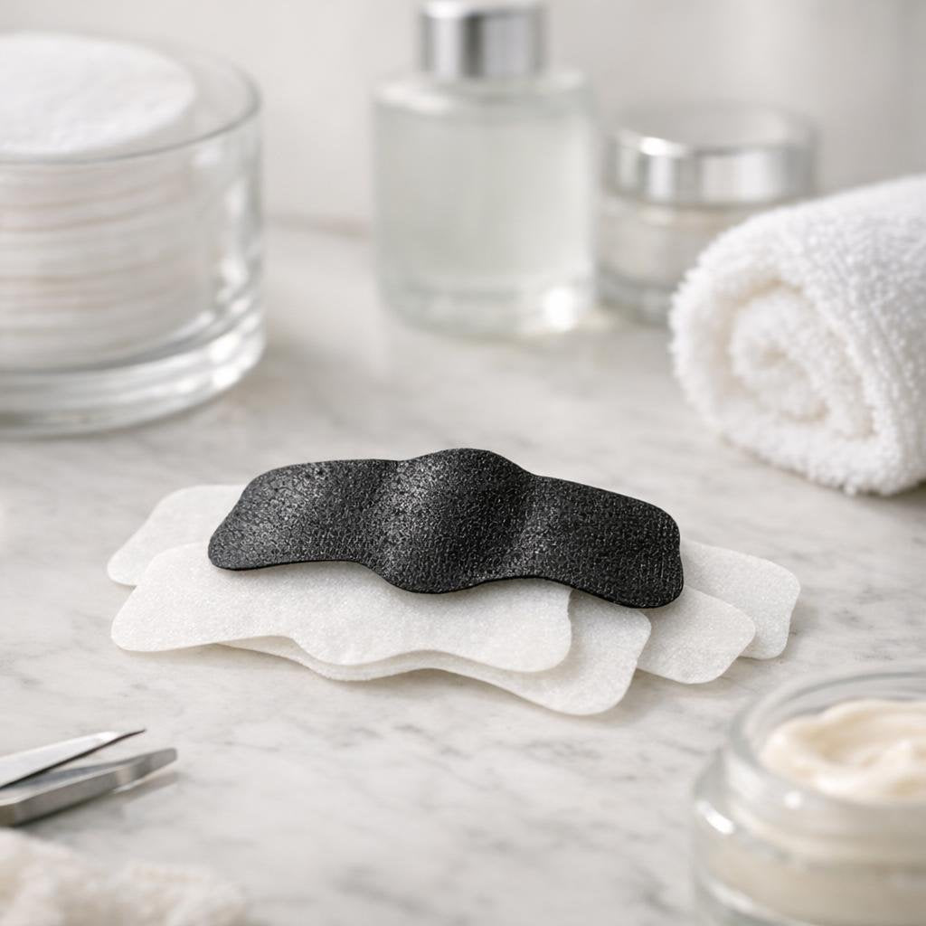Pore cleansing strips for nose blackheads and T-zone oil