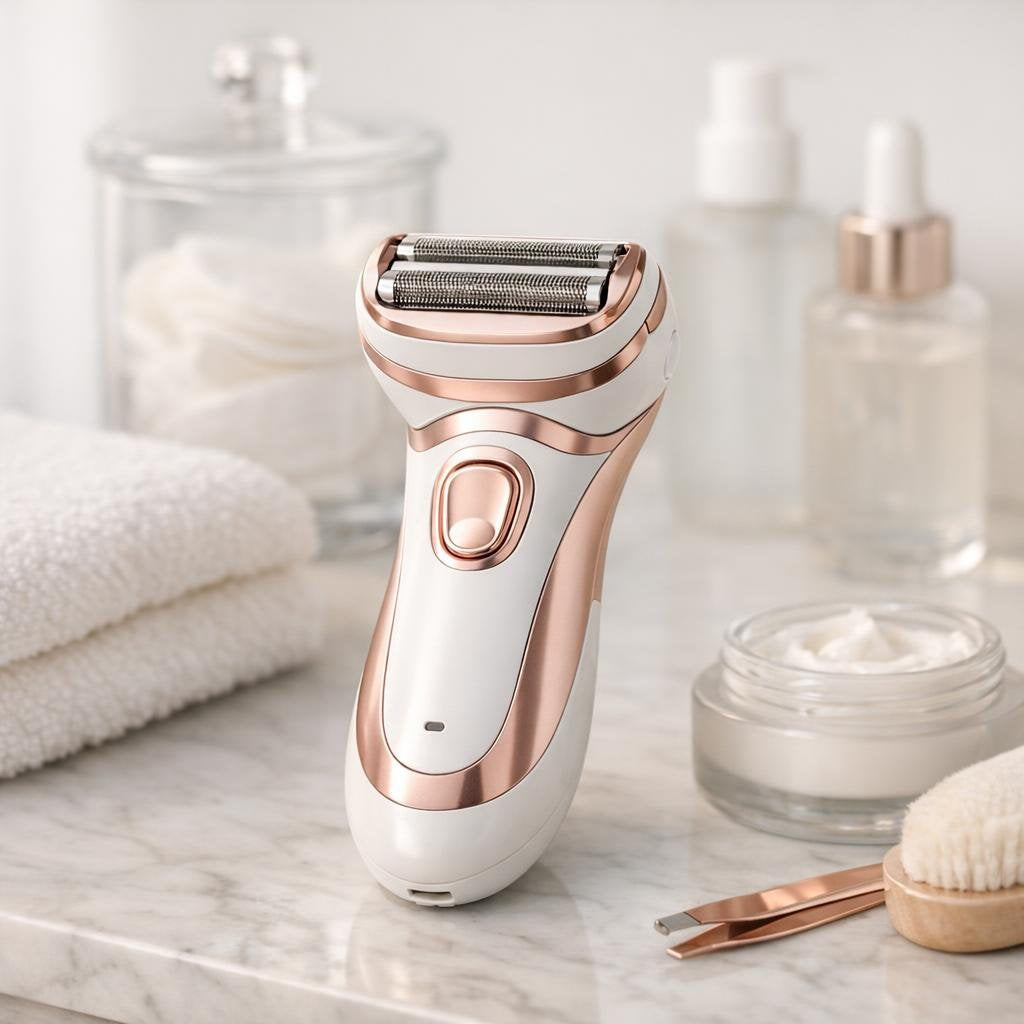 Women’s foil shavers for legs, underarms, and bikini line