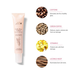 Green tea EGCG and coffee extracts in 100% PURE Coffee Bean Caffeine Face Cream