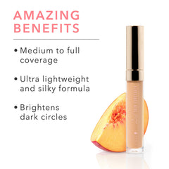 Dofa applicator applying Shade 4 on skin for precise concealment