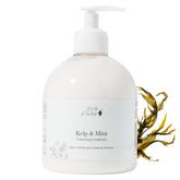 100% PURE Kelp & Mint conditioner bottle front showing volumizing formula