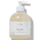 100% PURE Kelp & Mint Shampoo bottle for sulfate-free cleansing and vibrant hair.