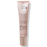 100% PURE Super Fruit Eye Cream jar close-up, rich hydration for delicate under-eye skin