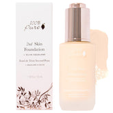 100% PURE 2nd Skin Shade 1 swatch for fair skin with yellow undertone