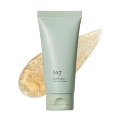 107 Gentle Gel Cleanser bottle demonstrates gentle cleansing without drying the skin