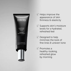 111SKIN Black Diamond Contour Firming Mask tub visual highlighting premium formula.