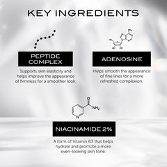 Close-up of 111SKIN neck mask hydrogel texture delivering a cooling sensation.