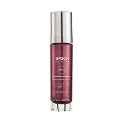 111SKIN Sunscreen SPF 50 mineral application closeup showing smooth, non-greasy protection