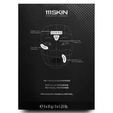 111SKIN wrinkle erasing patches applied to the forehead for a smoother look overnight