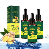 1DFAUL Ginger Hair Growth Serum bottle showing nourishing formula for roots