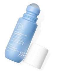 1G-H PROTECT roll-on in use shows odor and sweat protection without white marks.