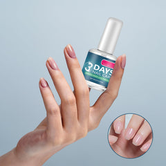 3 Days Nail Care close-up texture shows lightweight, fast-absorbing formula for daily use.