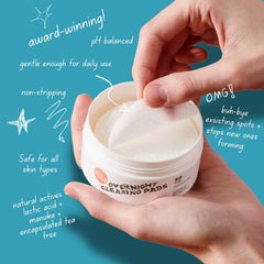 31st State clearing pads daily-use illustration promoting oil balance and pore care