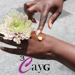 3CAYG Murumuru Butter DIY skincare blend setup for nourishing emollience.