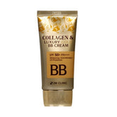 3W Clinic Collagen and Luxury Gold BB Cream packaging hints at premium daily use.