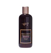 417 Dead Sea Catharsis Mud Shampoo bottle close-up showing avocado oil for dry scalp