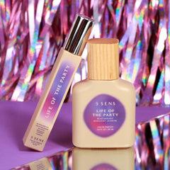 5 SENS Life of the Party travel spray on-the-go image demonstrates easy reapplication anywhere