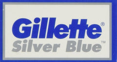 7 O'clock Silver Blue double edge blades pack for a precise, smooth shave