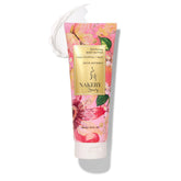 Nakery body butter anti-aging cream packaging promotes firmer, smoother skin.