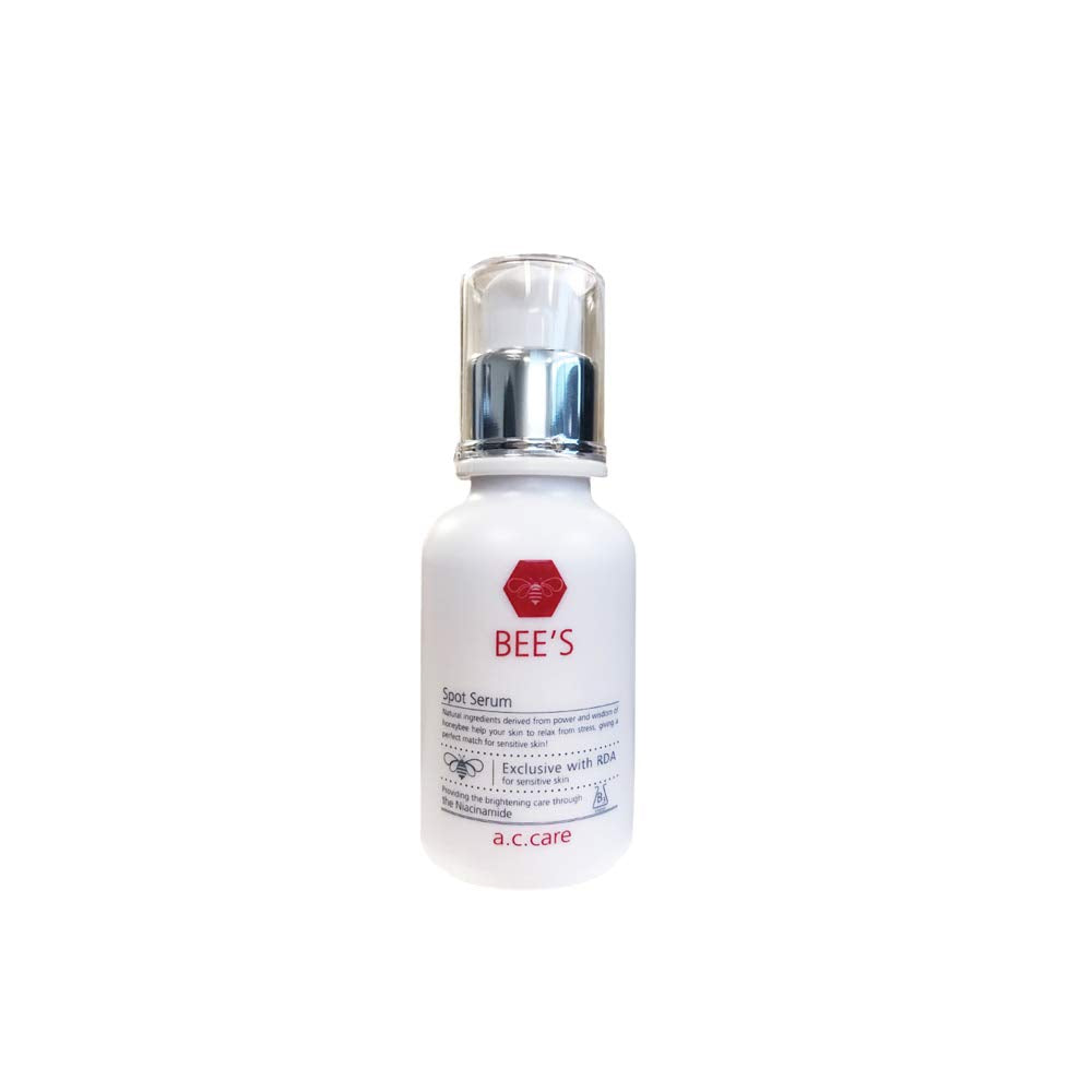A.C. Care Bee’s Spot Serum bottle with Bee Venom for targeted relief.