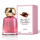 A CENTER Choco Musk Marshmallow bottle front showing an elegant unisex fragrance for daily wear