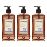 A La Maison Lavender Aloe Body Wash bottle shows gentle cleansing and soothing lavender aroma.