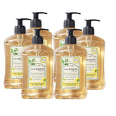 A LA MAISON Provence Lemon hand soap bottle pour delivers a rich, gentle lather for daily hands.