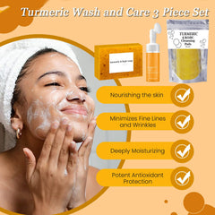 Aacnre turmeric cleansing brush — gentle exfoliation during cleansing routine.