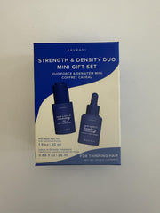 AAVRANI mini hair growth scalp serum bottle highlighting density support.