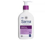 AB Sarna Sensitive Lotion bottle—fragrance-free daily itch relief for sensitive skin