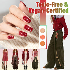 ABAC patting gel detail—clean application with cushiony texture for smooth color transfer.