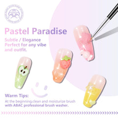 ABAC UV/LED lamp guidance for proper curing with gel polish.