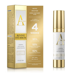 Abarno Hydrating Eye Serum targets dark circles for a refreshed under-eye area.