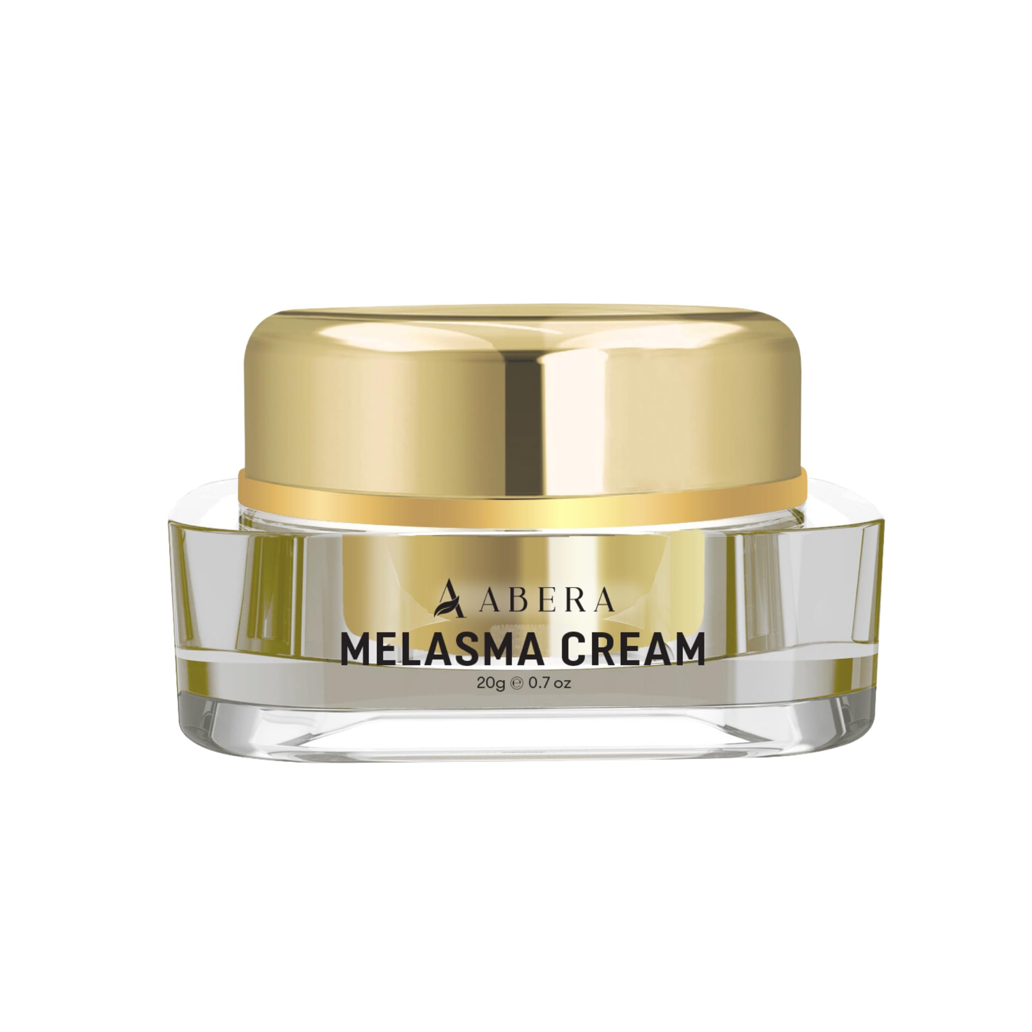 ABERA Crème Mélasma — emballage élégant pour votre routine beauté.